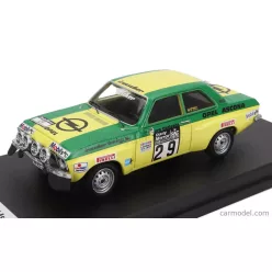   OPEL  ASCONA 1.9 SR (night version) N 29 8tH RALLY RAC LOMBARD 1973 LARS CARLSSON - PETER PETERSEN  GREEN YELLOW