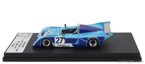 CHEVRON  B36 SPIDER TEAM SOCIETE RACING N 27 24h LE MANS 1977 JEAN LOUIS BOS - FRED STALDER - JACKY HERAN  LIGHT BLUE