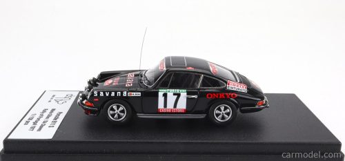 PORSCHE  911S COUPE (night version) N 17 RALLY PORTUGAL 1977 MARIO SILVA - SA CHAVES  BLACK