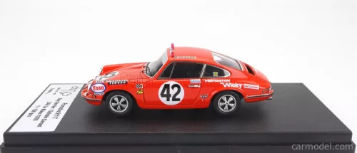PORSCHE  911T COUPE TEAM WICKY RACING N 42 24h LE MANS 1970 GUY VERRIER - SYLVAIN GARANT  ORANGE