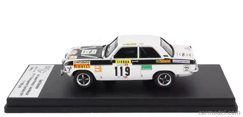 OPEL  ASCONA (night version) N 119 WINNER RALLY TAP 1971 MANUEL GOMES PEREIRA - JOSE MARCAL  WHITE BLACK