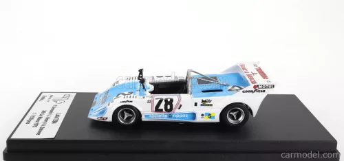 LOLA  T294 1994cc S4 TEAM SOCIETE RACING ORGANISATION COURSE N 28 24h LE MANS 1975 FRANCOIS SERVANIN - JACQUES HENRY - ALBERT DUFRENE  WHITE LIGHT BLUE