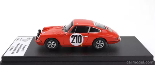 PORSCHE  911T COUPE (night version) N 210 WINNER RALLY MONTECARLO 1968 VIC ELFORD - DAVID STONE  ORANGE