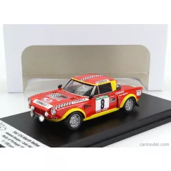   FIAT  124 ABARTH (night version) N 8 RALLY PORTUGAL 1975 ANTONIO BORGES - JOAO ANJOS  RED YELLOW