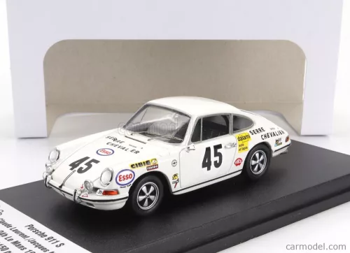 PORSCHE  911S COUPE TEAM C.LAURENT N 45 24h LE MANS 1970 CLAUDE LAURENT - JACQUES MARCHE  WHITE