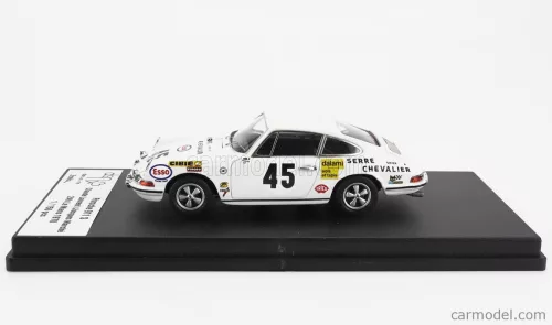PORSCHE  911S COUPE TEAM C.LAURENT N 45 24h LE MANS 1970 CLAUDE LAURENT - JACQUES MARCHE  WHITE