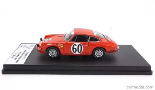 PORSCHE  911S COUPE TEAM FARJON N 60 24h LE MANS 1967 ANDRE WICKY - PHILIPPE FARJON  ORANGE