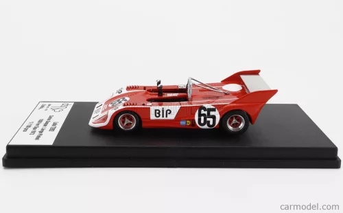 LOLA  T292 N 65 1000km SPA 1973 CARLOS GASPER - JORGE PINHOL  RED WHITE