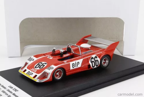 LOLA  T292 N 66 WINNER SPORT 2.0L CLASS 1000km SPA 1973 CARLOS SANTOS - SANTOS MENDONCA  RED WHITE