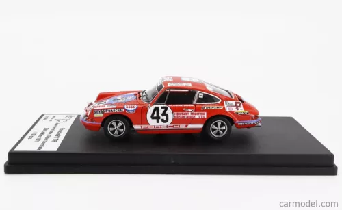 PORSCHE  911 COUPE N 43 24h LE MANS 1971 JEAN PIERRE BODIN - GILBERT COURTHIADE  RED