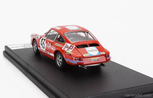 PORSCHE  911 COUPE N 43 24h LE MANS 1971 JEAN PIERRE BODIN - GILBERT COURTHIADE  RED