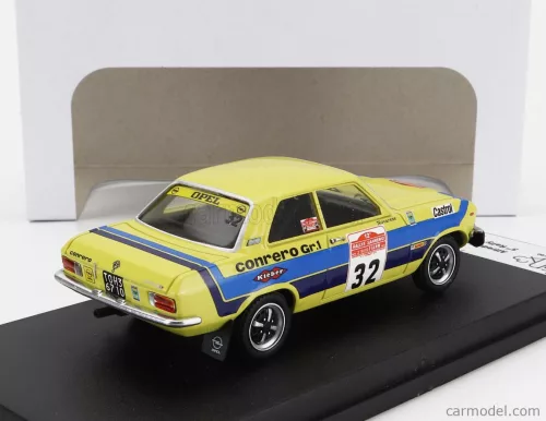 OPEL  ASCONA (night version) N 32 3rd RALLY SANREMO 1974 ALFREDO FAGNOLA - EVIO NOVARESE  YELLOW BLUE