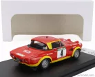 FIAT  124 ABARTH (night version) N 4 WINNER RALLY PORTUGAL 1975 MARKKU ALEN - ILKKA KIVIMAKI  RED YELLOW
