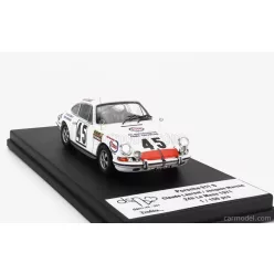   PORSCHE  911S COUPE TEAM C.LAURENT N 45 24h LE MANS 1971 CLAUDE LAURENT - JACQUES MARCHE  WHITE RED