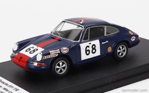 PORSCHE  911T COUPE TEAM PAUL WATSON RACE ORGANISATION N 68 24h LE MANS 1971 JOHN CHATHAM - MIKE COOMBE  BLUE RED