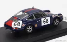 PORSCHE  911T COUPE TEAM PAUL WATSON RACE ORGANISATION N 68 24h LE MANS 1971 JOHN CHATHAM - MIKE COOMBE  BLUE RED