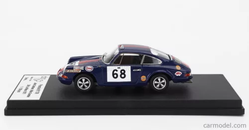 PORSCHE  911T COUPE TEAM PAUL WATSON RACE ORGANISATION N 68 24h LE MANS 1971 JOHN CHATHAM - MIKE COOMBE  BLUE RED