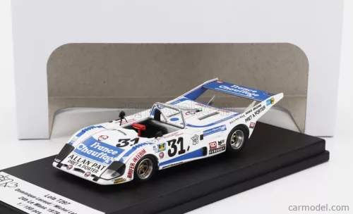 LOLA  T297 TEAM KORES RACING N 31 24h LE MANS 1979 DOMINIQUE LACAUD  - MICHEL LATESTE  WHITE BLUE