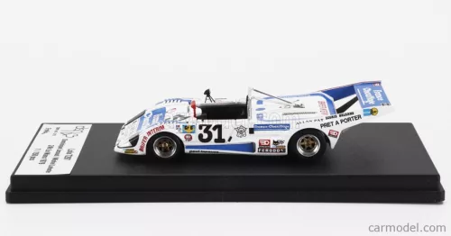LOLA  T297 TEAM KORES RACING N 31 24h LE MANS 1979 DOMINIQUE LACAUD  - MICHEL LATESTE  WHITE BLUE