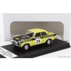   OPEL  ASCONA (night version) N 29 RALLY LYON CHARBONNIERES 1973 WALTER ROHL - JOCHEN BERGER  YELLOW BLACK