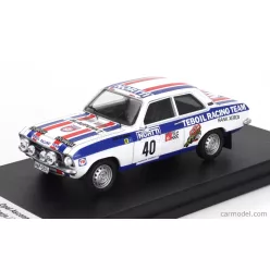   OPEL  ASCONA (night version) N 40 RALLY 1000 LAKES 1973 HANNU VALTAHARJU - RAIMO HALM  WHITE BLUE RED