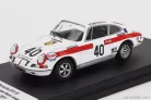 PORSCHE  911S COUPE N 40 24h LE MANS 1971 JEAN EGRETEAUD - JEAN MARIE JACQUEMIN  WHITE RED