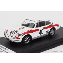   PORSCHE  911S COUPE N 40 24h LE MANS 1971 JEAN EGRETEAUD - JEAN MARIE JACQUEMIN  WHITE RED