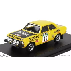   OPEL  ASCONA (night version) N 31 RALLY PORTUGAL 1976 ANTONIO DIEGUES - HENRIQUE ALEGRIA  YELLOW BLACK