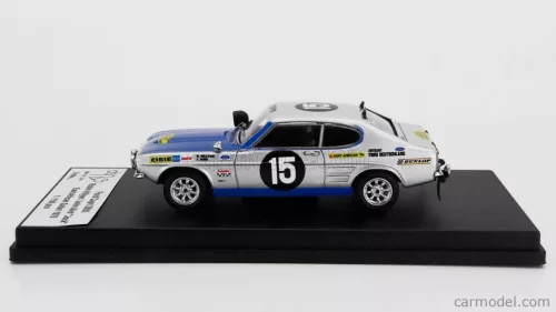 FORD ENGLAND  CAPRI 2600 (night version) N 15 RALLY EAST AFRICAN SAFARI 1970 ROBIN C. HILLYAR - JOHN AIRD (JOCK)  GREY MET BLUE