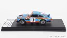 PORSCHE  911 CARRERA RS COUPE N 19 RALLY TAP 1973 AMERICO NUNES - ANTONIO MORAIS  LIGHT BLUE ORANGE