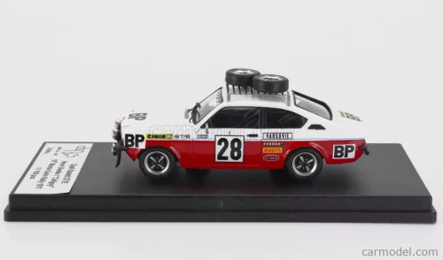 OPEL  KADETT GT/E (night version) N 28 RALLY MONTECARLO 1977 HENRI GREDER - CELIGNY  RED WHITE