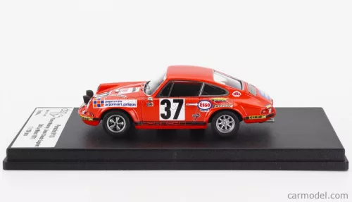 PORSCHE  911S 2.4L COUPE TEAM P.MAUROY N 37 24h LE MANS 1971 PIERRE MAUROY - JEAN CLAUDE LAGNIEZ  ORANGE
