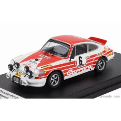   PORSCHE  911 CARRERA RS COUPE (night version) N 6 RALLY TOUR DE CORSE 1972 BJORN WALDEGAARD - HANS THORSZELIUS  WHITE RED