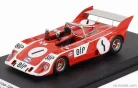 LOLA  T292 N 1 WINNER RALLY VILA D0 CONDE 1973 CARLOS GASPAR  RED WHITE
