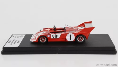 LOLA  T292 N 1 WINNER RALLY VILA D0 CONDE 1973 CARLOS GASPAR  RED WHITE