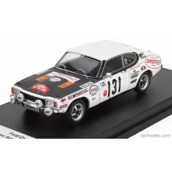   FORD ENGLAND  CAPRI 2300 (night version) N 131 RALLY MONTECARLO 1971 BRUNO SABY - BERNARD MOYET  WHITE BLACK