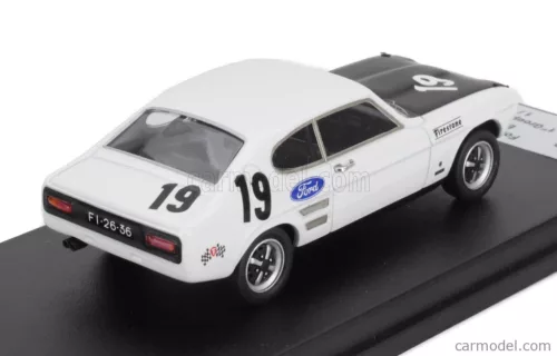 FORD ENGLAND  CAPRI 3000 GT WINNER Gr.1 RALLY VILA REAL 1971 ERNESTO NEVES  WHITE BLACK