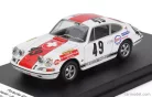 PORSCHE  911 COUPE N 49 2nd 24h SPA FRANCORCHAMPS 1969 CLAUDE HALDI - JEAN CHENEVIERE  WHITE RED