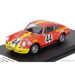   PORSCHE  911S COUPE TEAM GELO RACING N 44 24h LE MANS 1972 GEORG LOOS - JEAN SAGE - FRANZ PESCH  RED YELLOW