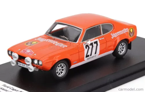 Ford  CAPRI 2600 (night version) N 277 RALLY MONTECARLO 1973 JOCHI KLEINT - HARRY ZWIERS  ORANGE