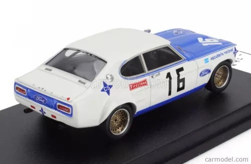 FORD ENGLAND  CAPRI 2300 GT N 16 WINNER RALLY VILA REAL 1971 JORGE DE BRAGATION  WHITE BLUE