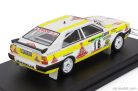 AUDI  QUATTRO COUPE N 18 7th RALLY PORTUGAL 1987 RUDOLF STOHL - ERNST ROHRINGER  WHITE YELLOW
