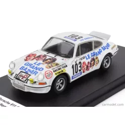   PORSCHE  911 CARRERA RS COUPE N 103 TOUR AUTO 1973 HERVE BAYARD - RENE LIGONNET  WHITE