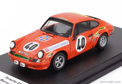 PORSCHE  911S COUPE N 40 24h LE MANS 1972 PIERRE MAUROY - MARCEL MIGNOT  ORANGE