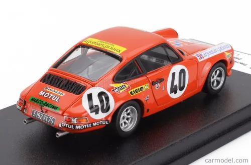 PORSCHE  911S COUPE N 40 24h LE MANS 1972 PIERRE MAUROY - MARCEL MIGNOT  ORANGE
