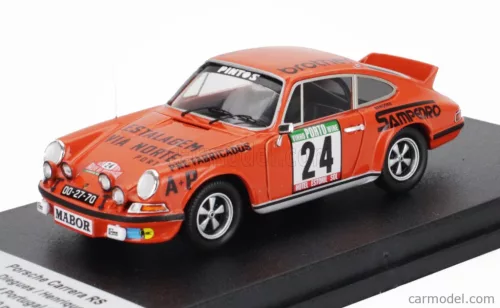 PORSCHE  911 CARERA RS COUPE (night version) N 24 RALLY PORTUGAL 1979 ANTONIO DIEGUES - HENRIQUE ALEGRIA  ORANGE