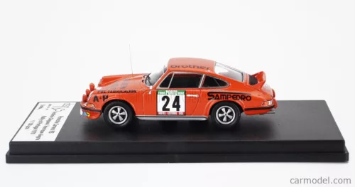 PORSCHE  911 CARERA RS COUPE (night version) N 24 RALLY PORTUGAL 1979 ANTONIO DIEGUES - HENRIQUE ALEGRIA  ORANGE
