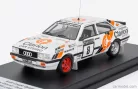 AUDI  QUATTRO COUPE N 8 RALLY 1000 LAKES 1987 PER EKLUND - DAVE WHITTOCK  WHITE BLUE ORANGE