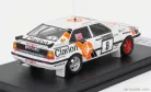 AUDI  QUATTRO COUPE N 8 RALLY 1000 LAKES 1987 PER EKLUND - DAVE WHITTOCK  WHITE BLUE ORANGE