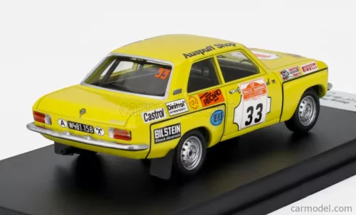 OPEL  ASCONA (night version) N 33 WINNER Gr.2 RALLY SANREMO 1975 GEORG FISCHER - HARALD GOTTLIEB  YELLOW